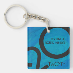 Porte-clefs Anniversaire de la Décennie bleue