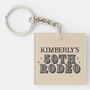 Porte-clefs Anniversaire du 50e Rodéo de l'Ouest