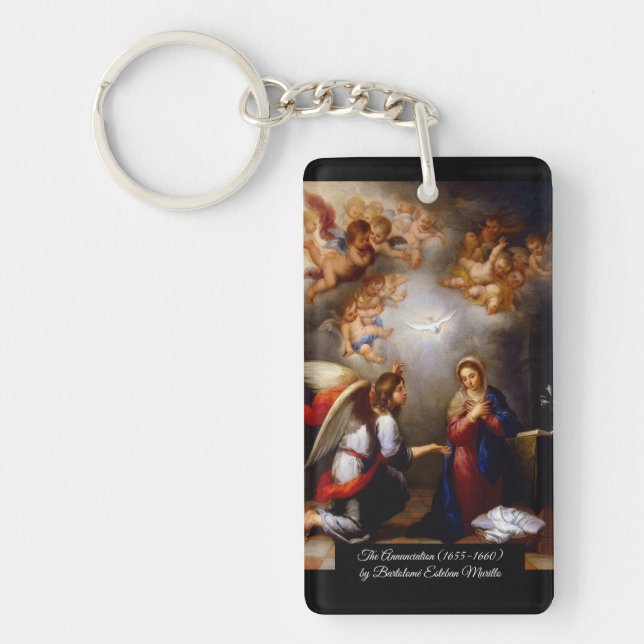 Porte-clefs Annonce de Bartolomé Esteban Murillo (Devant)