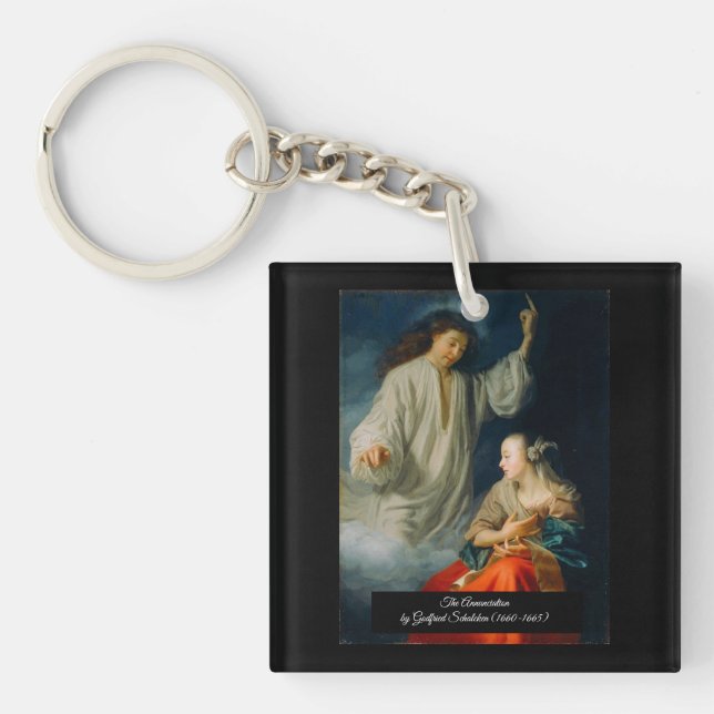 Porte-clefs Annonciation de Godfried Schalcken (Devant)