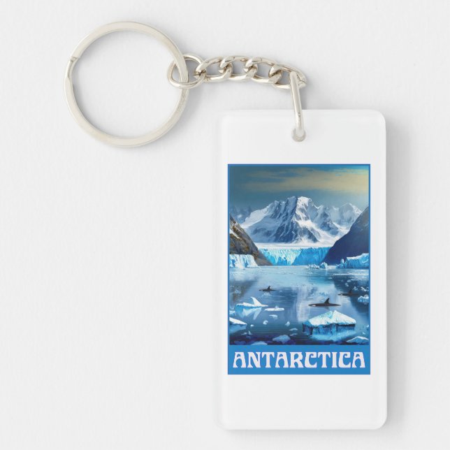 Porte-clefs Antarctique (Devant)