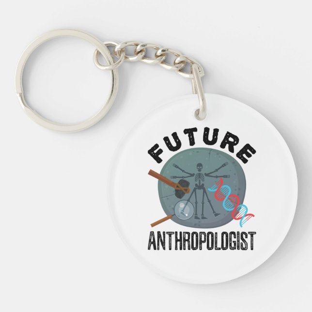 Porte-clefs Anthropologue futur (Devant)