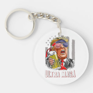 Porte-clefs Anti Joe Biden Ultra Maga