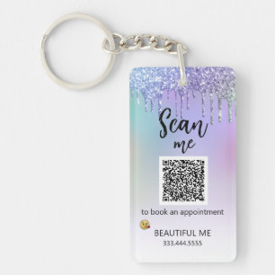 Porte-clefs *~* AP36 QR Promo Logo Acrylique Ombre Porte - clé