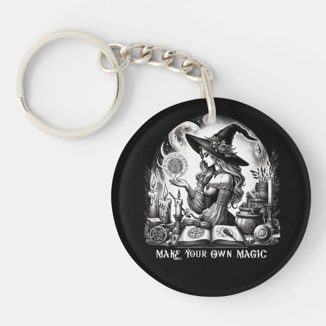 Porte-clefs Apothicaire de sorcière jolie Faites votre propre  (Devant)