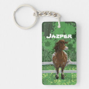 Porte-clefs Appaloosa Pony