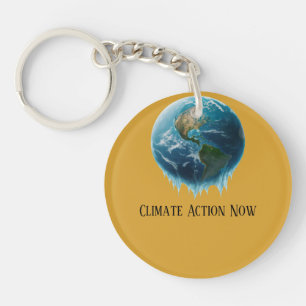 Porte-clefs Appel urgent : Action climatique maintenant