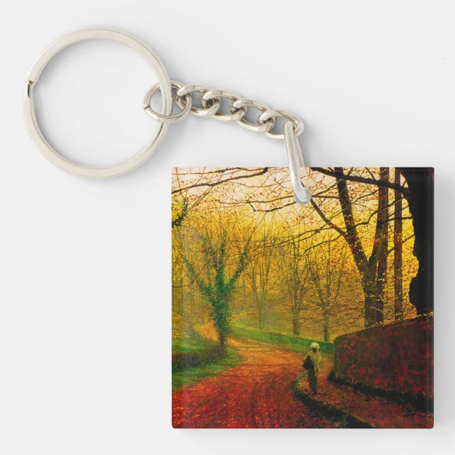 Porte-clefs Après-midi de novembre à Stapleton Park Grimshaw (Devant)