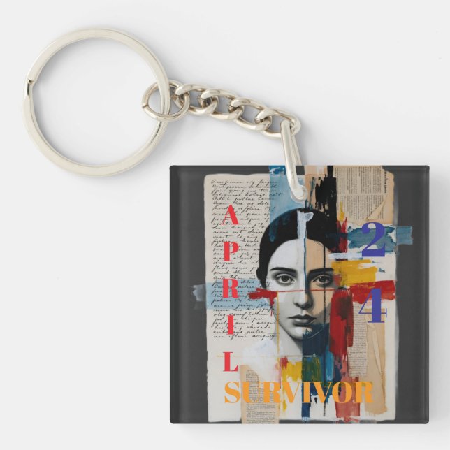 Porte-clefs April 24 Survivor Keychain (Devant)