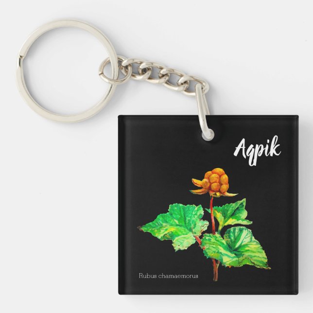 Porte-clefs Aqpik, baie nuageuse (Devant)