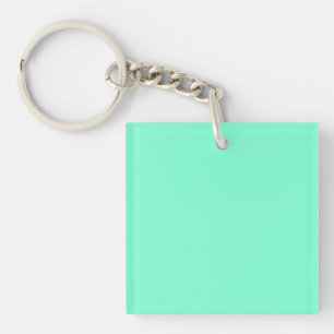 Porte-clefs Aquamarine solide