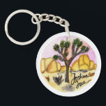 Porte-clefs Aquarelle du parc national Joshua Tree<br><div class="desc">Découvrez cette superbe illustration d'aquarelle du parc national Joshua Tree et préparez-vous à la randonnée,  au camping et à l'escalade ! Consultez ma boutique pour plus de designs aussi!</div>