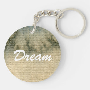 Porte-clefs aquarelle gris-bleue 6 d'arrière - plan