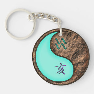 Porte-clefs Aquarius & Earth Boar