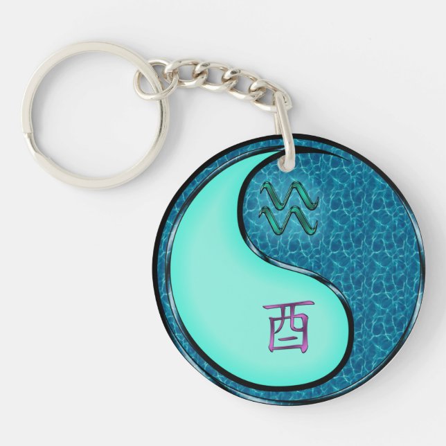 Porte-clefs Aquarius & Water Roster (Devant)