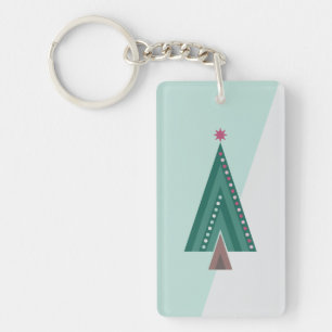Porte-clefs Arborescence à feuillage persistant