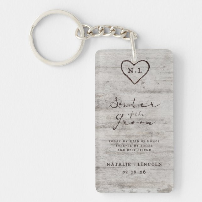 Porte-clefs Arbre de l'Arbre de la Groom Citation (Devant)