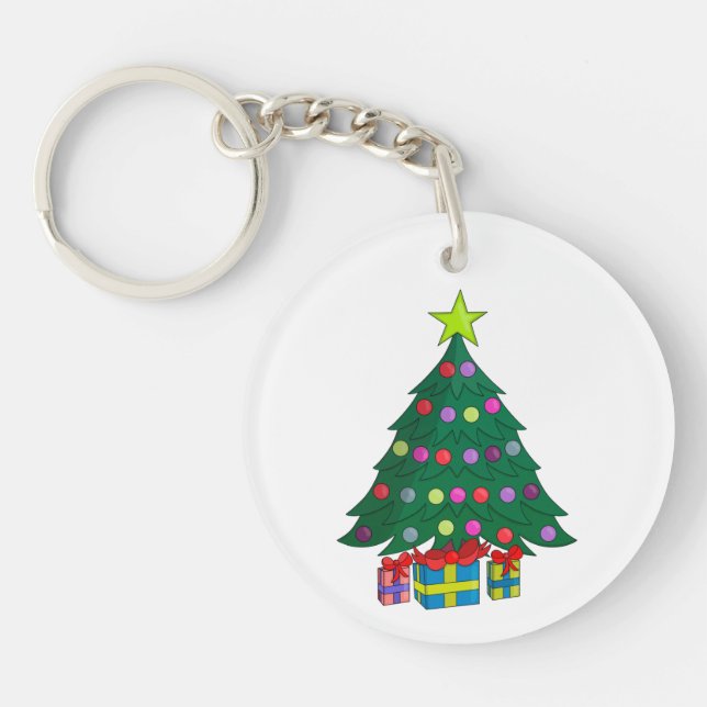 Porte-clefs Arbre de Noël (Devant)