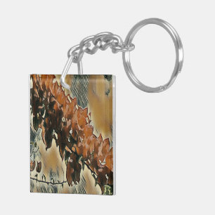 Porte-clefs Arbre de roses d'art