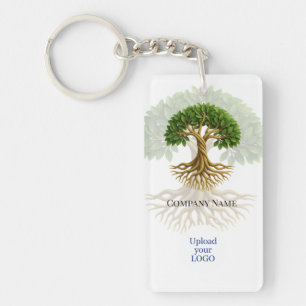Porte-clefs Arbre de vie Logo commercial Matériel promotionnel