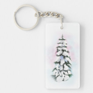 Porte-clefs Arbre d'hiver