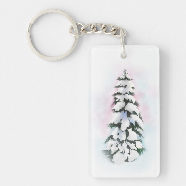 Porte-clefs Arbre d'hiver (Devant)