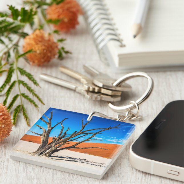 Porte-clefs Arbre mort à Deadvlei, Namibie (Devant Droit)
