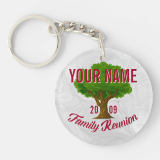 Porte-clefs Arbre vivant Réunion familiale personnalisée