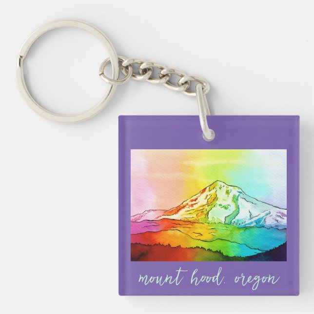Porte-clefs Arc en arc-en-ciel (Devant)