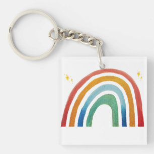 Porte-clefs Arc-en-ciel magique