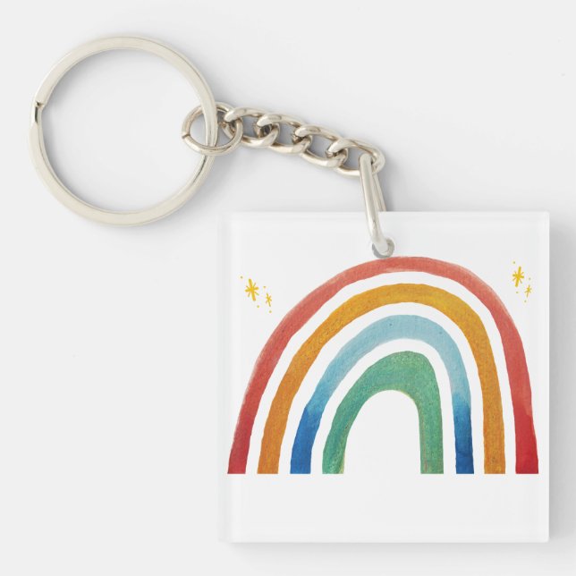 Porte-clefs Arc-en-ciel magique (Devant)