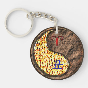 Porte-clefs Aries et Earth Ox