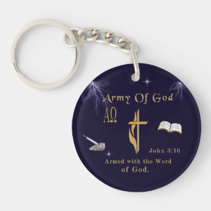 Porte-clefs Armée de Dieu