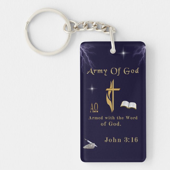 Porte-clefs Armée de Dieu (Devant)