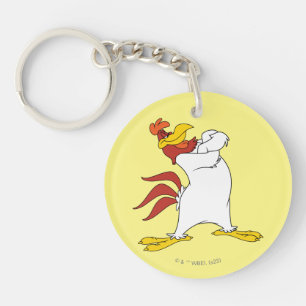 Porte-clefs Armoiries de Foghorn Leghorn franchies