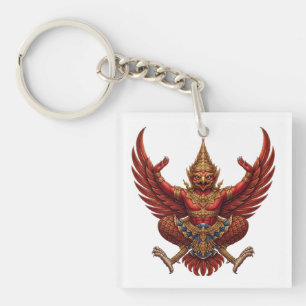 Porte-clefs Armoiries de la Thaïlande drapeau national symbole