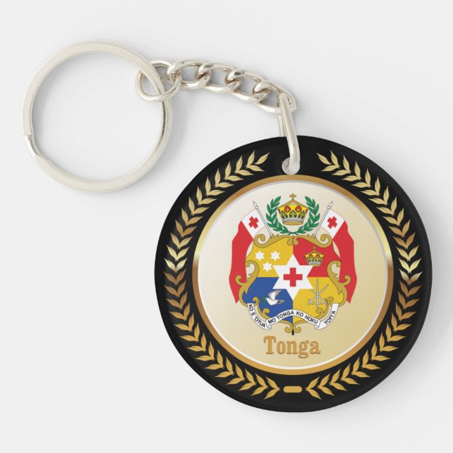 Porte-clefs Armoiries des Tonga (Devant)