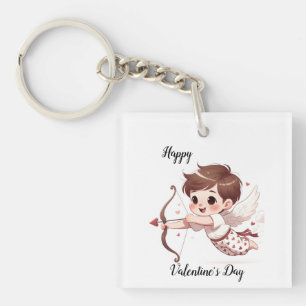 Porte-clefs Arrow de Cupidon Saint-Valentin