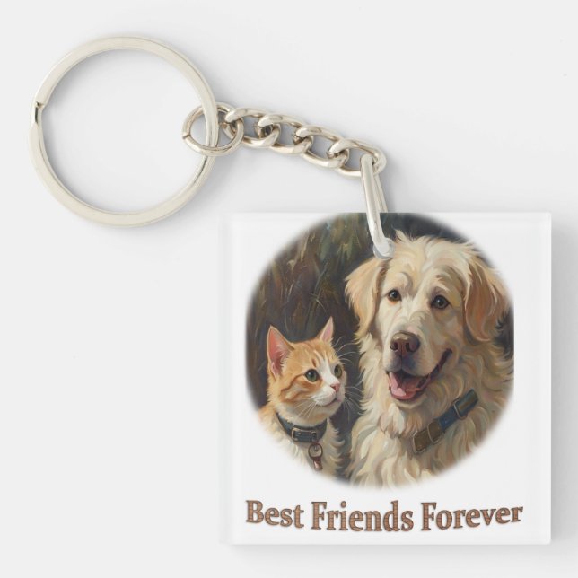 Porte-clefs Art animal (Devant)