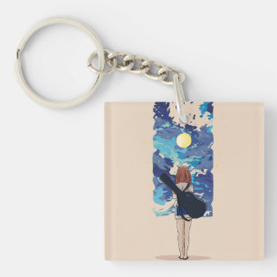 Porte-clefs Art Anime, Conception de Personnages, Anime Minima