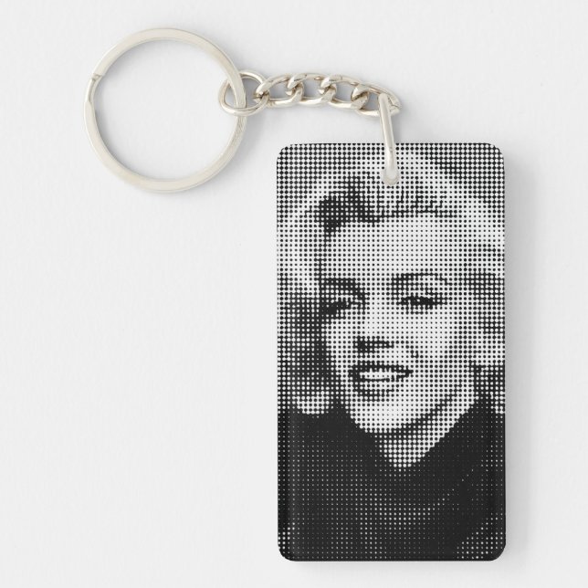 Porte-clefs Art de bruit Marilyn (Devant)