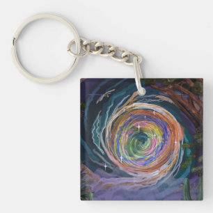 Porte-clefs Art de couverture - Porte - clé