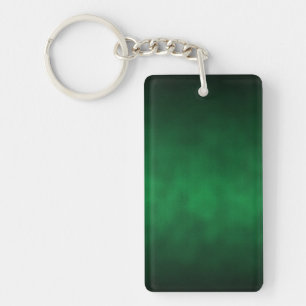 Porte-clefs Art de fond ombré gothique vert