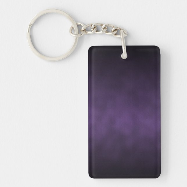 Porte-clefs Art de fond Violet Gothic Ombre (Devant)