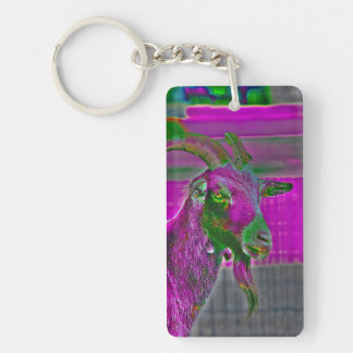 Porte-clefs Art de la chèvre