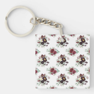 Porte-clefs Art de la couronne de Noël