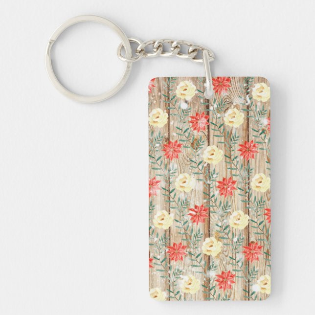 Porte-clefs Art de Noël (Devant)