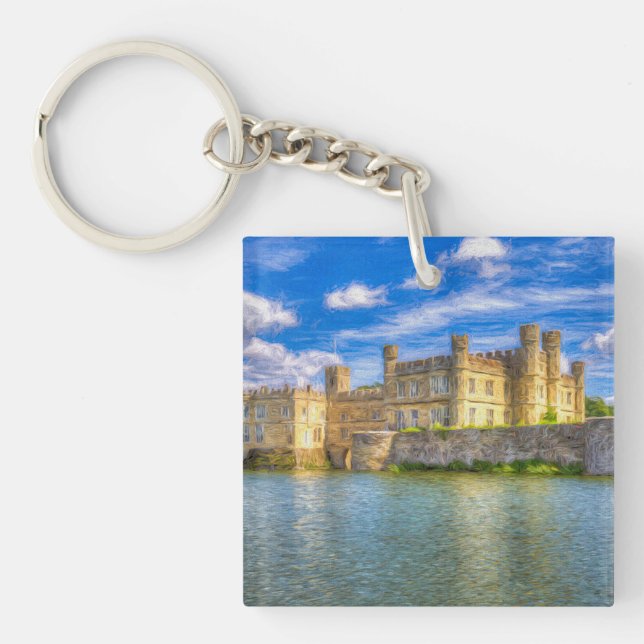 Porte-clefs Art du château anglais (Devant)