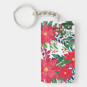 Porte-clefs Art Floral Moderne