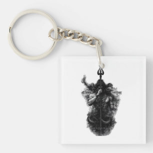Porte-clefs Art intense de Lord Shiva Trishul Om Namah Shivaya